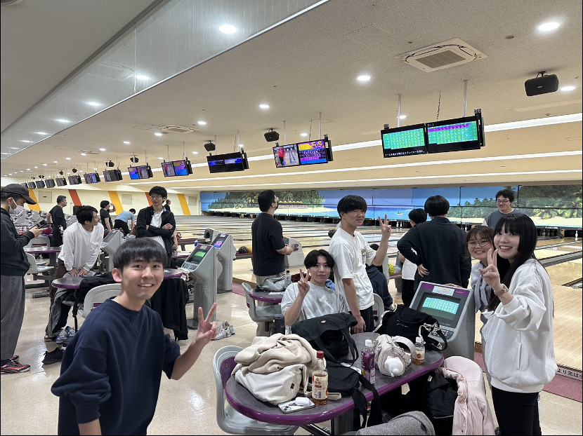 ボウリング大会の様子